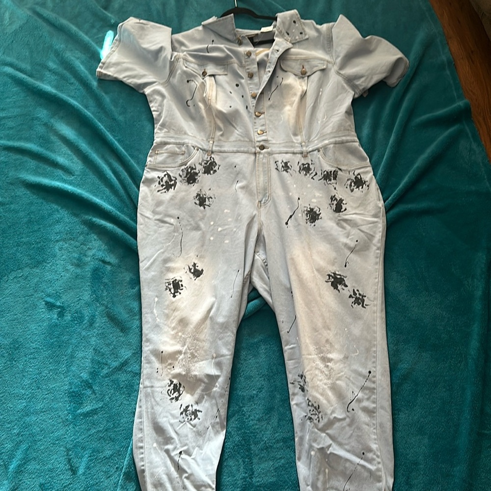 Jean jumpsuits